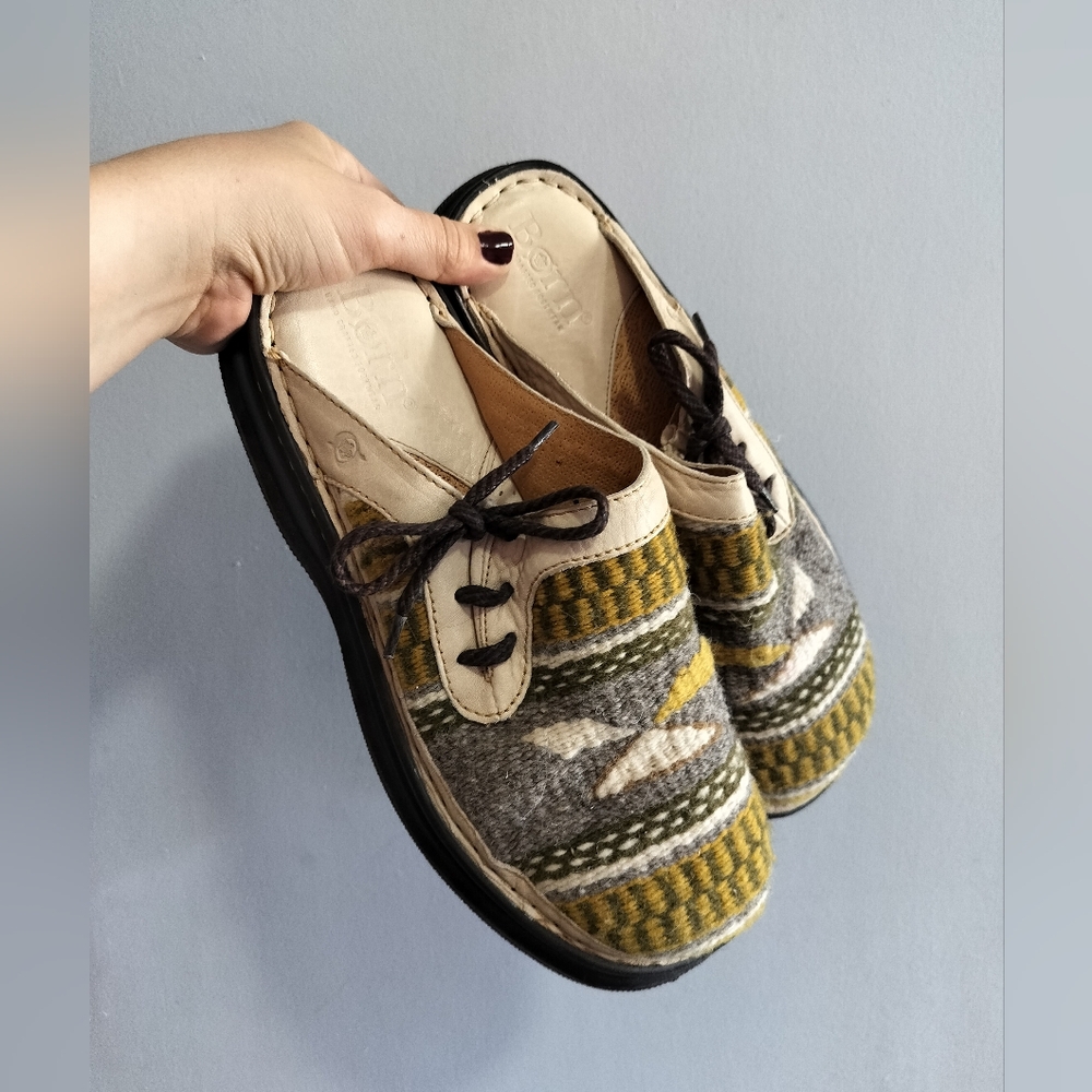 Børn knitted clogs
